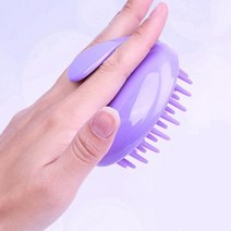 실리콘 헤어 샴프마사지 거품기 50대 지성 두피각질제거 아기머리빗 건성