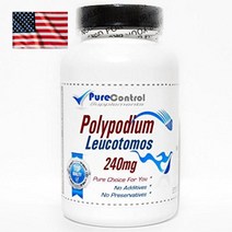 미국 PureControl 폴리포디움 류코토모스 추출물 240mg 200캡슐 Poliphodium Leucotomos 대용량 퓨어컨트롤 플리포디움 폴리포디음 직구