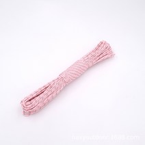 VILEAD Luminous Paracord 9 코어 야외 형광 로프 캠핑 장비 서바이벌 로프 낙하산 줄 매는 밧줄 등산, 2000만, 분홍색