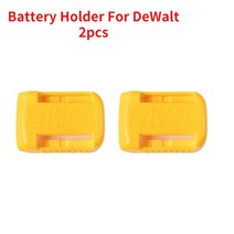 전자제품부품ZWINCKY 디월트용 밀워키 배터리 어댑터 마키타 Bl1830 도구 DM18M USB, 02 Battery Case For DW