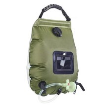 휴대용 캠핑 야외 샤워기 20l 물 가방 하이킹 태양열 샤워 가방 난방 샤워 등반 수화, 협력사, 02호
