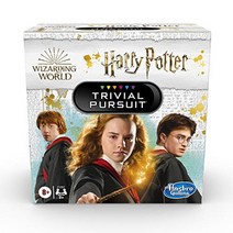 [정품] hasbro 게임 사소한 추구: 2명 이상의 플레이어를 위한 Wizarding World 해리 포터 에디션 소형 퀴즈 게임 600개의 퀴즈 질문 8세 이상(아마존
