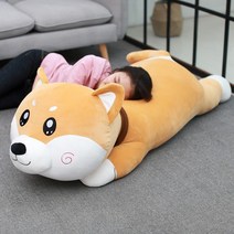 시바견인형 시바 모찌 인형 강아지 대형 인형 애착 큰 대왕 초대형 수면 다이소 미니소, A, 60센티cm