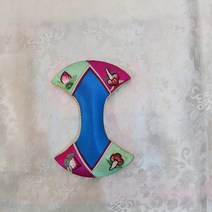 은상사 조각패치 손자수 실패, 청색