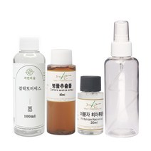 [자연의숲] 피부진정 보습 토너미스트 만들기세트(갈락토미세스 병풀추출물 저분자히아루론산 스프레이공병100), 1개