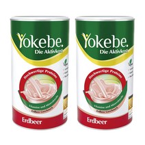 요케베 Yokebe 딸기 파우더 다이어트 단백질 쉐이크 500g 2개