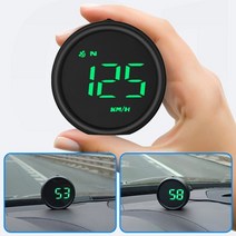 다기능 gps hud 게이지 헤드업 디스플레이 디지털 lcd 온보드 자동차 트럭 오토바이 보트 mph 속도계 카니발 쏘렌토 투싼 셀토스 스포티지, g1 그린 타입