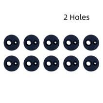 진공탈포기 수동 실리콘 탈포기 교반 치과 고속 핸드피스 2/4/6 홀 테일 패드 플라스틱 씰 고온 내성, 02 2 Holes