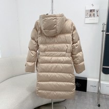 강아지패딩 강아지 오리털 패딩 강아지겨울옷 여성용 중간 길이 슬리밍 다운 양털 모자 KR8854, 7.K003 - S