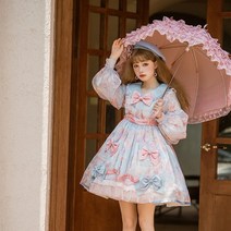 할로윈 롤리타 스커트 산리오 쿠로미 시나모롤 마이멜로디 원피스