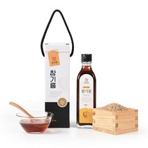 천지샘 국산 참기름 (국산참깨 100% 추석선물 설선물 선물포장), 2병, 300ml