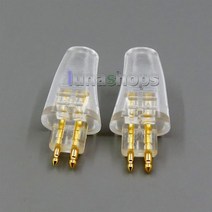 FOSTEX TH900 MKII MK2 TH909 TR-X00 TH600 TH610 용 이어폰 DIY 오디오 맞춤형 핀 어댑터, [02] Clear, 02 Clear