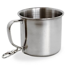 영스타 스텐컵(스텐201) 250ml 고리형 등산컵 캠핑컵 _ 2027422EA, 쿠팡2보글보글 본상품선택, 쿠팡2보글보글 본상품선택