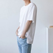 위드썸띵 2장묶음 덤블워싱 레이어드 반팔티
