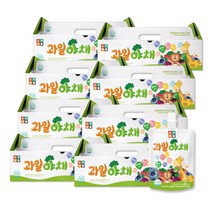 순수식품 과일 야채주스 8박스(240포), 100mlx240개