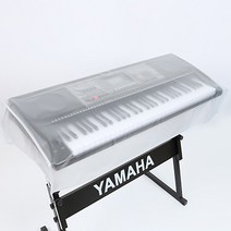 피아노커버 세트 윗커버 건반커버 의자커버 디지털 덮개형, 덮개형 화이트