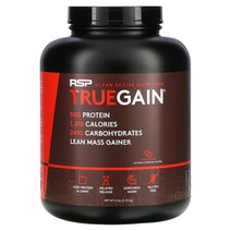RSP Nutrition TrueGain Lean Mass Gainer Chocolate 6 lbs (2.72 kg)