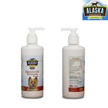 미국 Alaska Naturals 연어오일 Wild Alaskan Salmon Oil Formula Dog Supplement, 8온즈