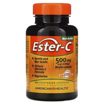 American Health 바이오플라보노이드 함유 에스테르 Ester-C 500mg 120정 1팩