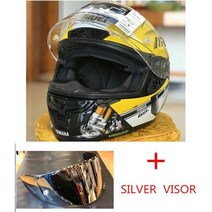 SHOEI-X 14 헬멧 X-14 R1 60 주년 기념 에디션 옐로우 풀 페이스 레이싱 오토바이 모터사이클 안전 장비, 06 17