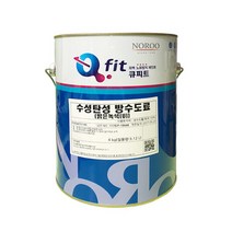 노루페인트 수용성 탄성 방수제 4kg 옥상방수 3평가능, 회색