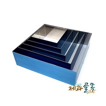 제과골목 무스사각 무스링 높이5cm 3호(210x210mm) 떡케이크틀1개