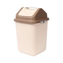 에바스토 스윙 휴지통 브라운/7L/10L 선택사항, 브라운 7L