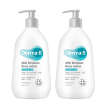 더마비 바디로션 마일드 모이스처 400ml x 2+튜브견본(랜덤), 바디로션 400mlx2개+튜브견본(랜덤)