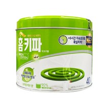 [홈키파] 그린에디션 허브 모기향 40P(0442), 상세 설명 참조