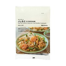 무인 양품 팟타이 (태국의 달콤한 볶음면) 수제 키트 205g (2 인분) 12040866 無印良品 パッタイ (タイの甘辛炒め麺) 手づくりキット 205g (2人前) 12040866