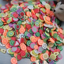 과일 믹스 토핑 슬라임재료/데코글리터/슬라임diy, 20g