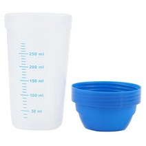 대형믹서기 유리 가정용 업소용 얼음 블렌더 300ml 쉐이커 병 크리에이티브 밀크 쉐이크 단백질 파우더 믹, 한개옵션0