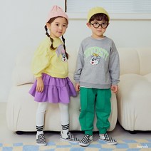 [유니키즈] 유니버시티 상하복세트 아동복 유아옷 키즈 여아 남아 봄 등원복 남매룩 하나비