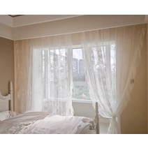 레이스커튼 샤방커튼 샤르르커튼 빈티지커튼 우아한커튼