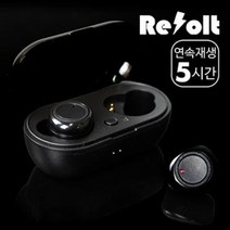 리볼트 돌체 스테레오 블루투스 핸드폰 무선 이어폰, 블랙, MTR-T300