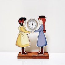 빨간머리앤&다이애나소품시계 홈데코인테리어장식용품수공예, 여러색상