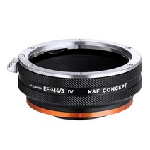K&F CONCEPT EOS-M4/3 IV PRO 렌즈변환 어댑터 무반사코팅 적용