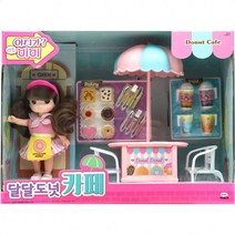 카페 인형 장난감 어린이 리틀미미 달달도넛 놀이, 단품1개_