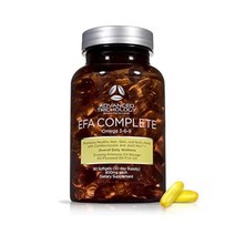 최적의 오메가 3 6 9 수준의 고효능 아마 오일 어유 보리지 오일 및 달맞이꽃 오일 800mgs(90count)로 완성된 EFA 타사 테스트 - GLA 및 369 오메가 높음