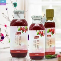 없음 [쏠라베리] 지리산 구례 산수유로 담은 산수유청, 600ml