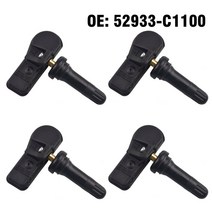 한국 타이어 교체 셀프 가성비 호환 자동차 타이어 압력 모니터 센서 tpms for, 4개