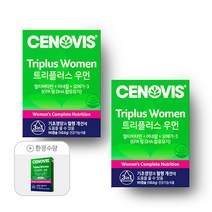 [세노비스]트리플러스 우먼 멀티비타민미네랄 (90캡슐/45일분)x2, 단품, 단품
