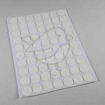 새임 젤타입 원형 양면테이프 2CM 70P 양면접착 원형양면 원형테이프
