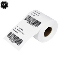 Paperang 미니 소형 포켓 포토 프린터용 감열 프린팅 용지 인화지 57x25mm 금전 등록기 1 롤, 한개옵션0