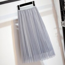 바스락스커트 항아리치마 플레어 린넨 랩 플리츠 훌 쉬폰 미니 여름롱 주름치마 a라인 2E593