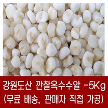 [다온농산] 강원도산 국산 깐찰옥수수알 -5Kg- 찰옥수수를 깐통알로 도정 / 판매자 직접 도정, 1개