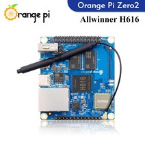 오렌지 파이 제로 2 + 케이스 싱글 보드 컴퓨터 Allwinner H616 칩 bt5 0 와이파이 지원 안드로이드 1, 한개옵션0