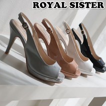 D2W 20129 9cm 여성 쿠션 에나멜 가보시 신발 구두 하이힐 펌프스 샌들힐