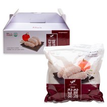 충주 사과 한과 찹쌀 유과 강정 500g, 1개