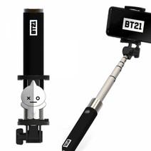 BT21 블루투스 셀카봉 (반)